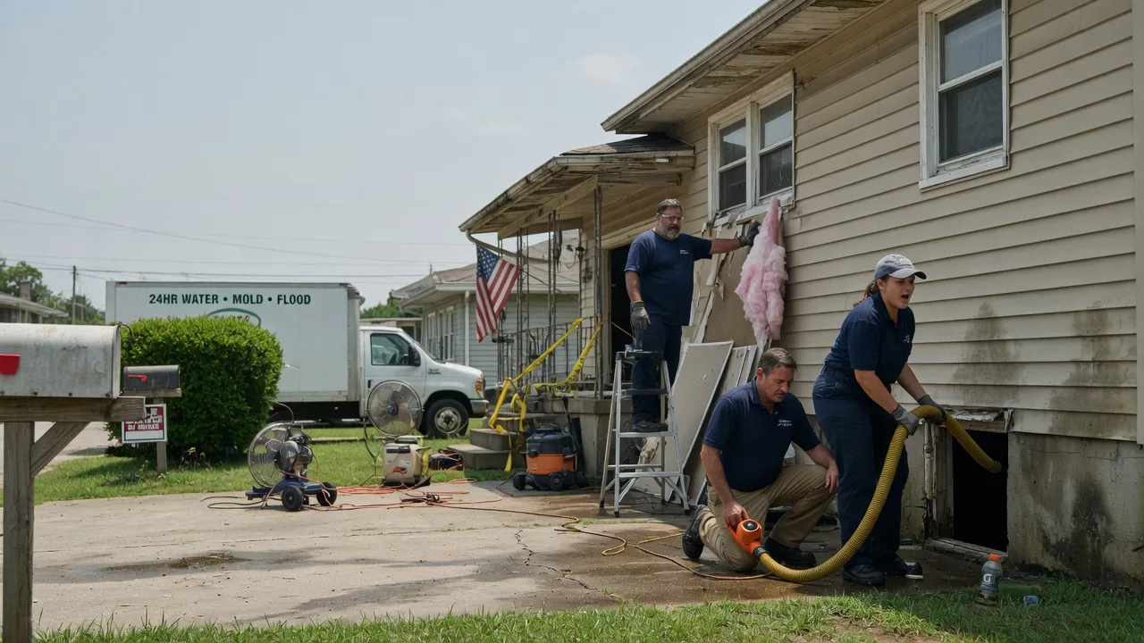 Water Damage Repair in Mercer, TN near me